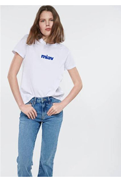 Mavi Біла чоловіча футболка - M0611714-620