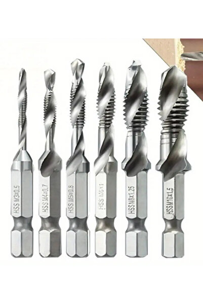 Modaadresiniz M3 M4 M5 M6 M8 M10 Delme Kılavuz Açma Çapak Alma 3 Özellik Bira...