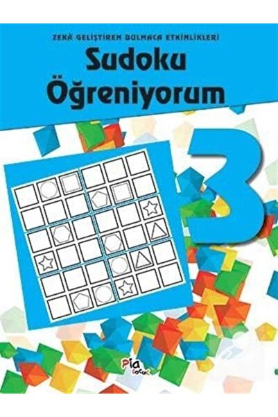 Generic Brand أنا أتعلم سودوكو 3 - أنشطة الألغاز لتطوير الذكاء / زويير فدان
