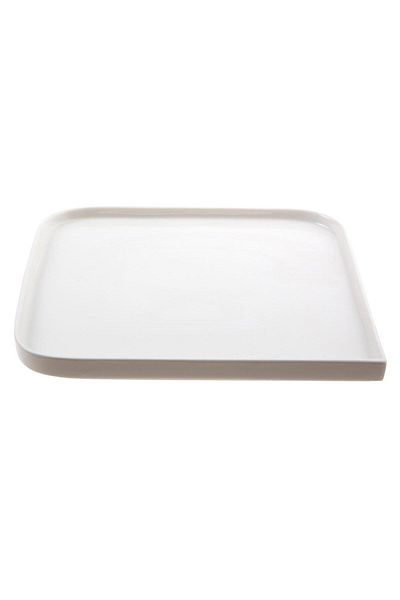 Jumbo Quadro White 27 Piece Breakfast Set for 6 People