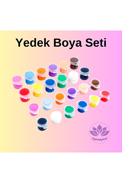 LİLYHOBBYLAND Sayılarla Boyama Yedek Boya Seti