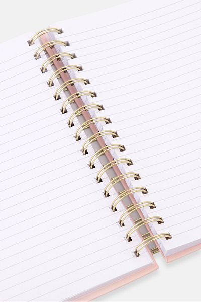 Deejay Planner Printed Notebook, Beige