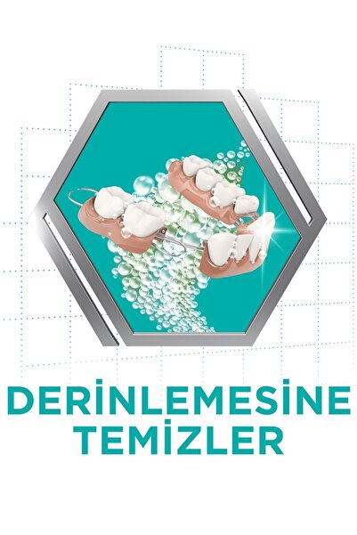 Corega Protez Temizleyici Naneli 30 Tablet 3'lü Paket