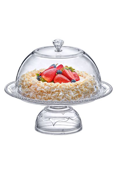 SAFA Cake plate with acrylic base