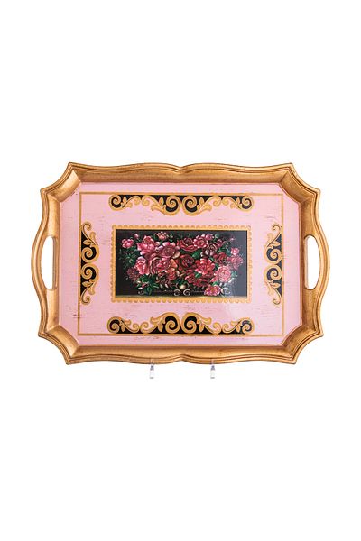 Dania wood serving tray classic design 53 cm