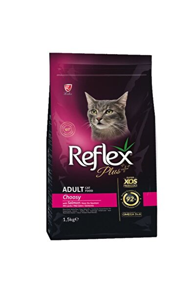 Reflex Plus Adult Choosy Somonlu Yetişkin Kedi Maması 1.5 Kg