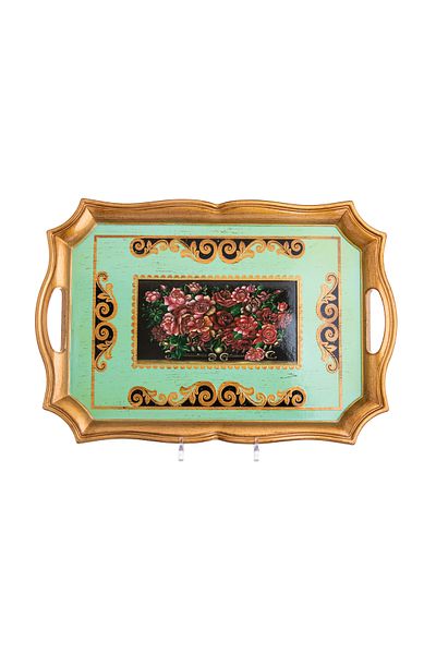 Dania wood serving tray classic design 53 cm