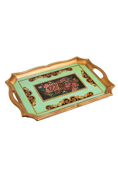Dania wood serving tray classic design 53 cm