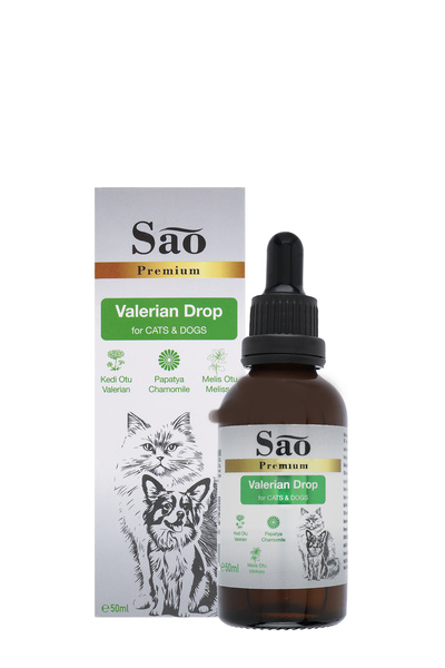 Valerian Drop Kedi Ve Köpekler Için Sakinleştirici Damla 50 ml