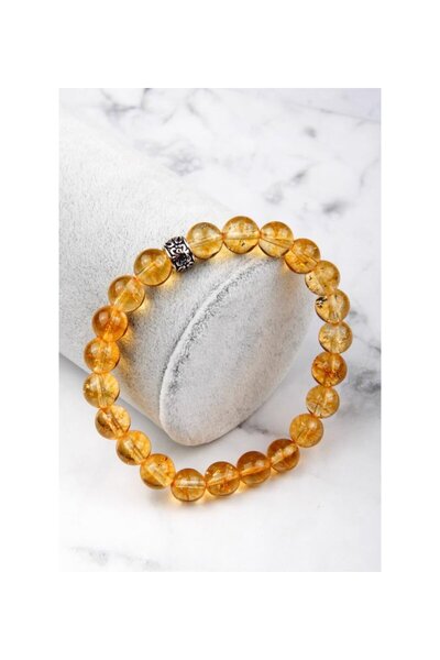 Vipfoni Citrine Natural Stone Bracelet