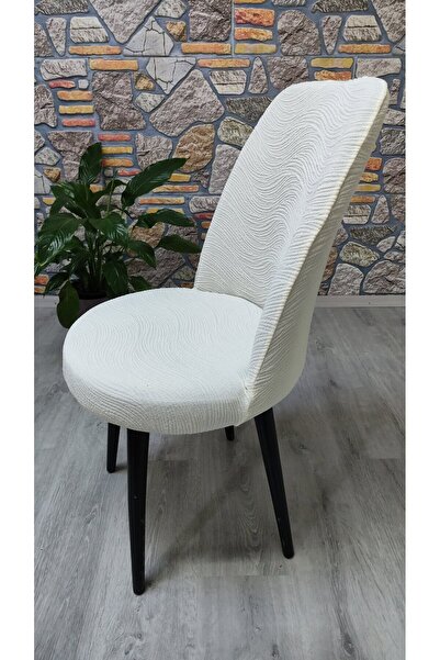 COVER TEKSTİL RETRO JAKAR SANDALYE KILIFI ÖRTÜSÜ Mutfak Sandalyesi kılıfı Yemek Sandalyesi kılıfı LIKRALI KUMAŞ