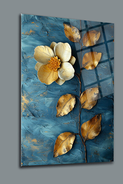 glassartdesign Floare de primăvară Pictură pe sticlă irezistibilă Pictură de ...