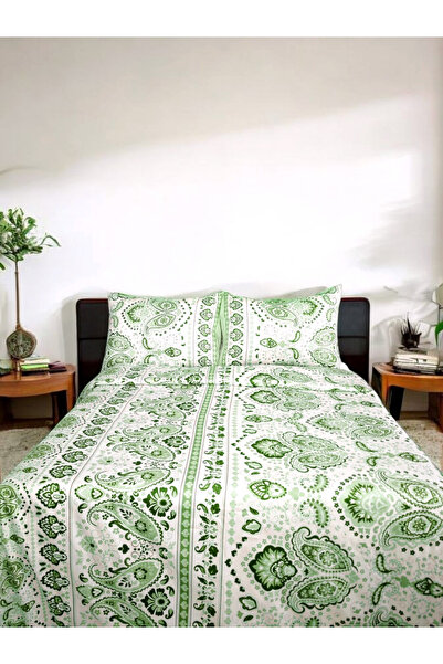 CollessiaHome 100% pamuk Satenski premium kvalitet Sa deznom Bračni Set navla...