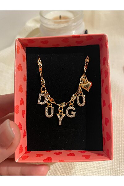 Vona Atelier KİŞİYE ÖZEL İSİMLİ ÇELİK KOLYE (3-4-5 HARFLİ)