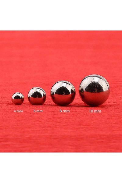 PASAMİA 8 mm Silver Color Non-Perforated Pearl 25 g (80-85 Pcs)