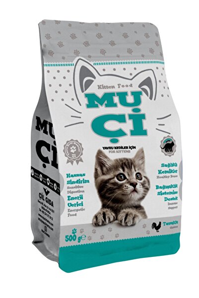 Muçi Kuru Yavru Kedi Maması Tavuk Etli 1 Kg