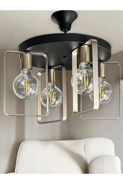 ONUR AVİZE Modern, Simple, Stylish and Sport Zen 4-Piece Lighting Product