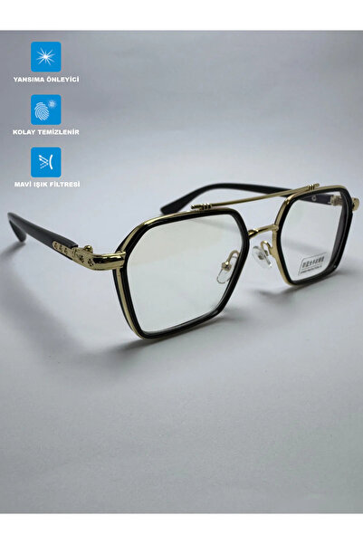 BluePepper Unisex Blue Light Protective Glasses - Interchangeable Glasses, Op...