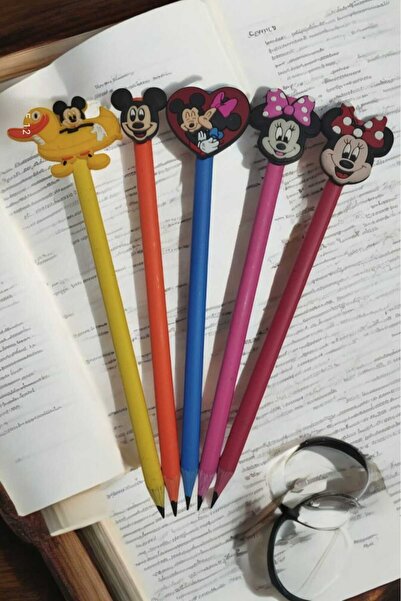 CA COLOURS ACCESSORİES I LOVE ACCESSORİES Jibbitz 6 Adet Minnie Mouse ve Mick...