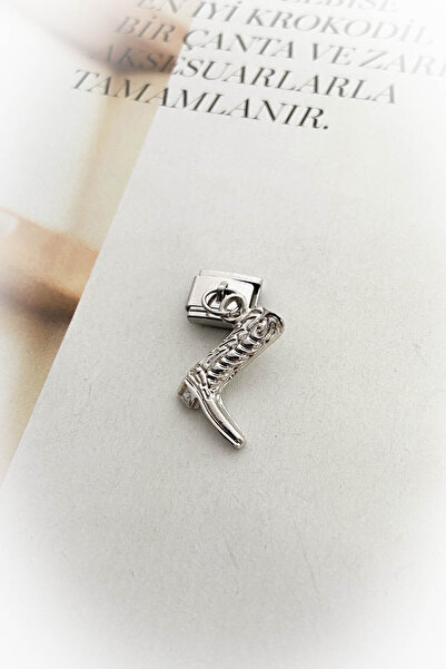 roshel Çelik Gümüş Renk İtalyan Bileklik Charm 13 Farklı Model