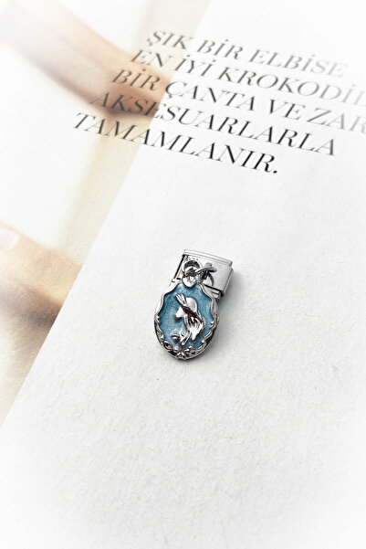 roshel Çelik Gümüş Renk İtalyan Bileklik Charm 13 Farklı Model