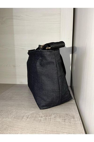 Sertil Geantă cu mâner reglabil din denim 30cm x 20cm x 10cm