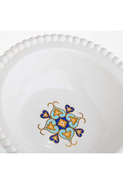 Dania Porcelain date Bowl with cover