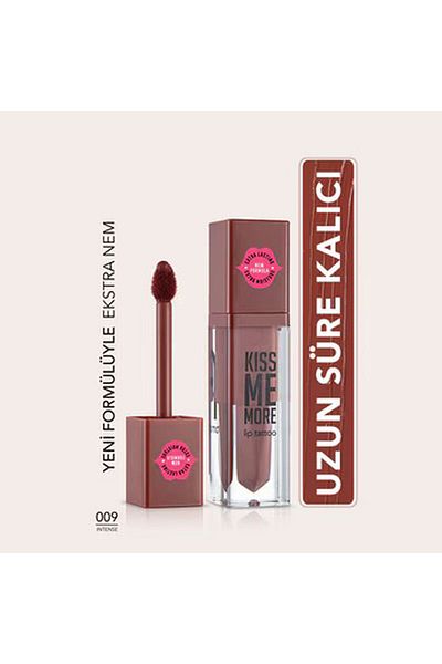 Flormar أحمر شفاه سائل غير لامع للترطيب المكثف من كيس مي مور، أحمر شفاه مكثف رقم: 009