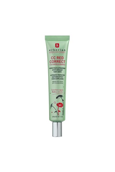 erborian CC Red Correct - Kızarıklık Dengeleyici CC Krem - 45ml - CAME COSMETICS