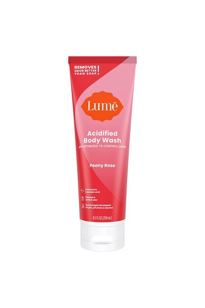 Lume غسول الجسم الحمضي - زهرة الفاوانيا - 8.5 أونصة