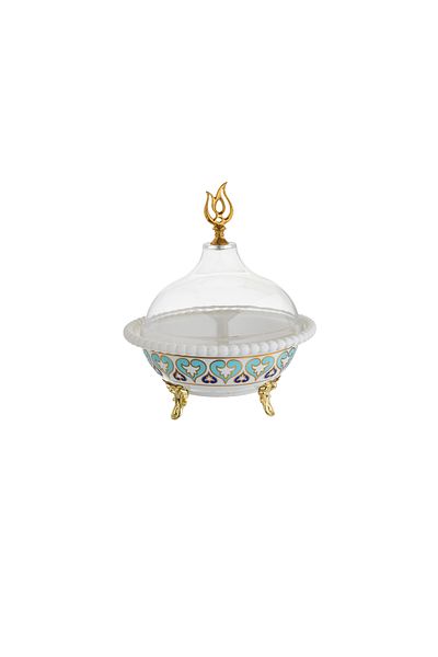 Dania Porcelain date Bowl with cover