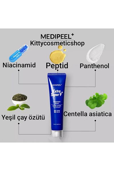 Medipeel Extra Super 9 Plus Glow Lifting Wrap Mask, 70 ml