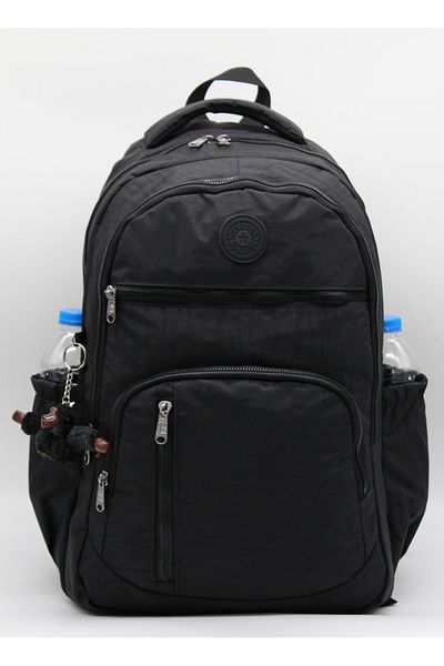 Bevitton Unisex Μαύρο Αδιάβροχο Καθημερινό Σχολικό Σακίδιο - 1700