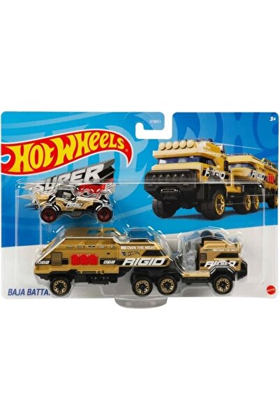 HOT WHEELS Taşıyıcı Tırlar - Baja Battalion Hmf91