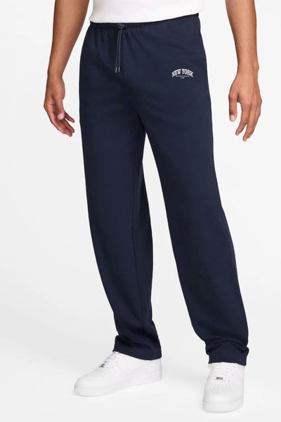 Superlife Ανδρικό παντελόνι με στάμπα New York με κανονική εφαρμογή SPR25EA01