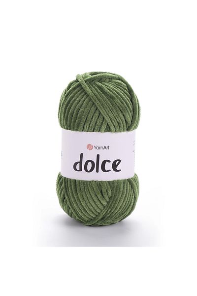 Yarnart Dolce - Βελούδινο Χειροποίητο Νήμα Πλεκτομηχανής Πράσινο-797