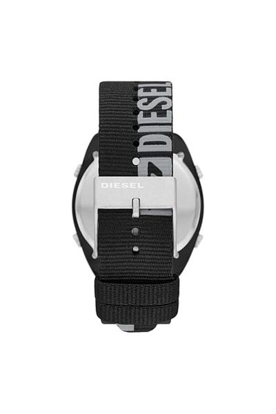 Diesel Men's Crusher Digital, 46 mm Case Size, Nylon Watch