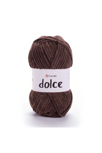 Yarnart Dolce - Βελούδινο Χειροποίητο Νήμα Καφέ-791