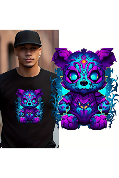 GALASHOP Teddy bear printed t-shirt
