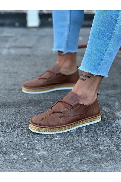 COWBRAND Wagoon Wg015 - Tan Men's Casual Shoes