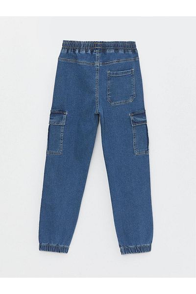 LC Waikiki Pantaloni cargo pentru băieți cu talie elastică