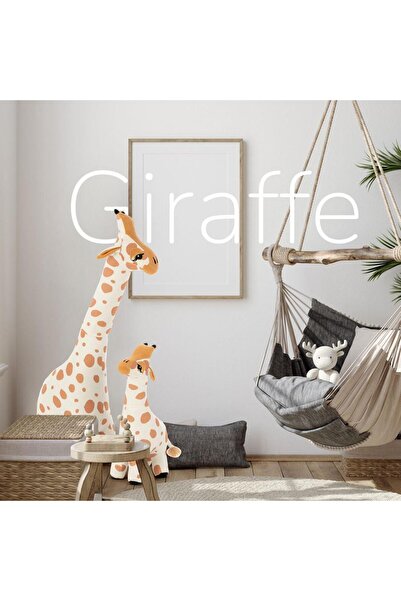 Wellgro Oyuncak Peluş Zürafa Anne ve Yavru Zürafa Seti Uyku ve Oyun Arkadaşı