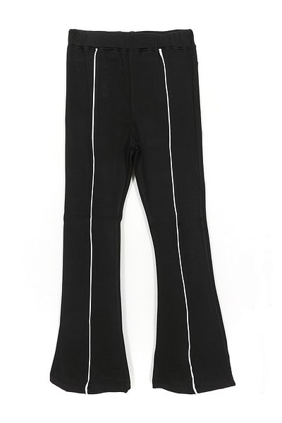 DobaKids Striped Girl's Spanish Seasonal Trousers Black