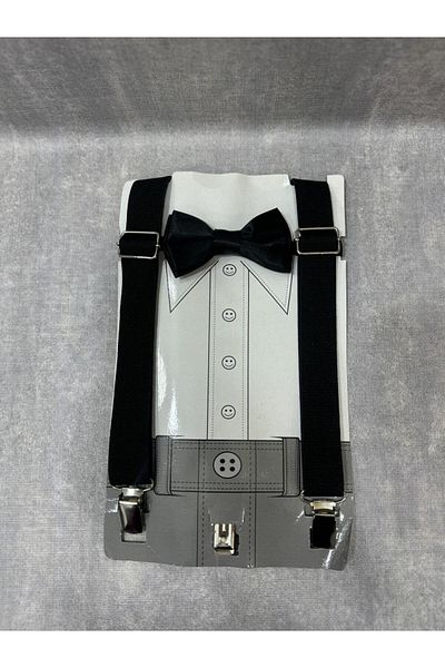 Dıgıl Kids Suspender Bow Tie 23 Apr 29 Oct 10 Nov 19 May Show Apparel