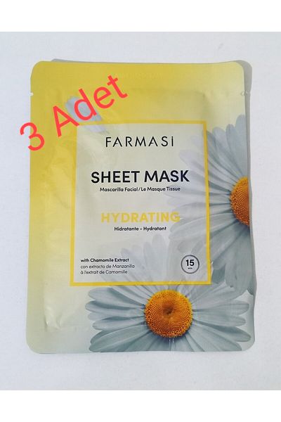Farmasi 3 Hydrating Daisy Face Mask