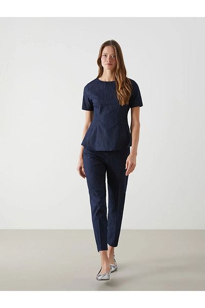 LC Waikiki Indigo Carrot Fit Women's Jean Pants