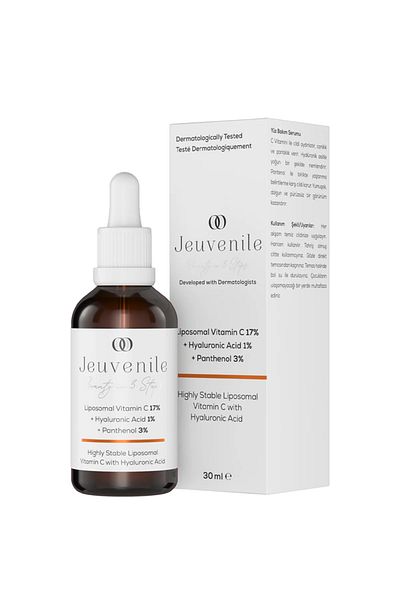Jeuvenile Vitamin C 17% – Brightening & Anti-aging | سيروم فيتامين سي عالي التركيز – تفتيح ومكافحة الشيخوخة