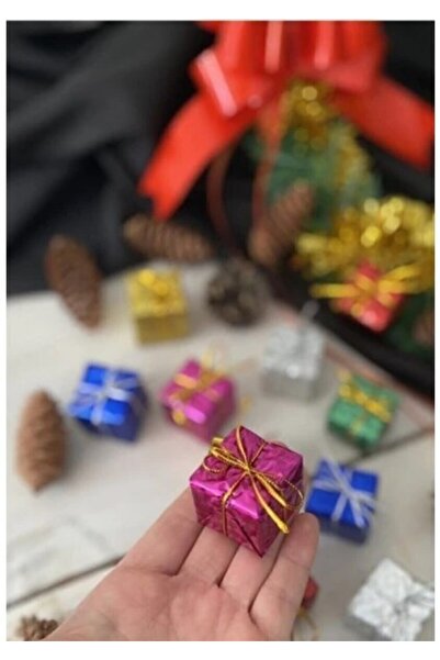 Lexi Bella 12 komada šarenog poklon pakovanja na temu 3 CM božićne jelke, set...