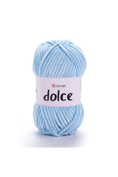Yarnart Dolce - Βελούδινο Χειροποίητο Νήμα Baby Blue-749