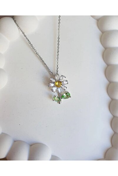 stainless steell قلادة ديزي من الفولاذ المقاوم للصدأ غير قابلة للصدأ